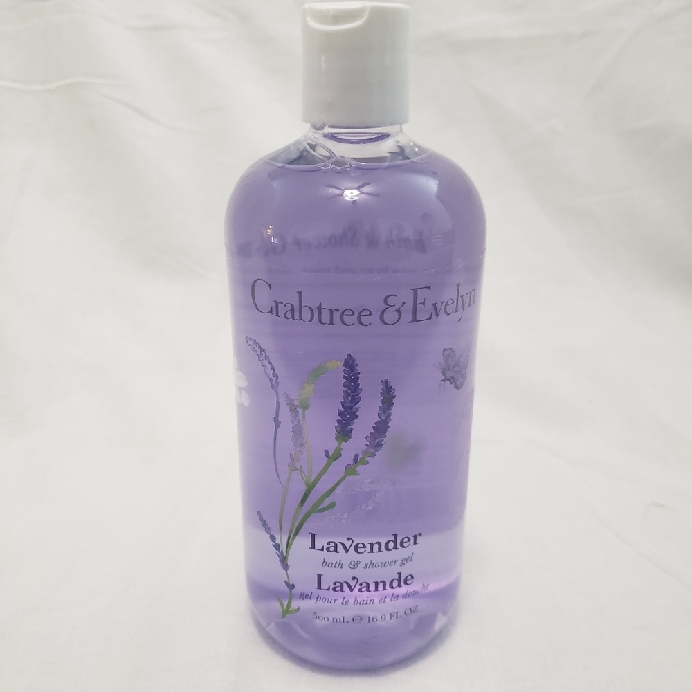 Crabtree & Evelyn Bath & Shower Gel‎ Lavender, 16.9 Fl Oz